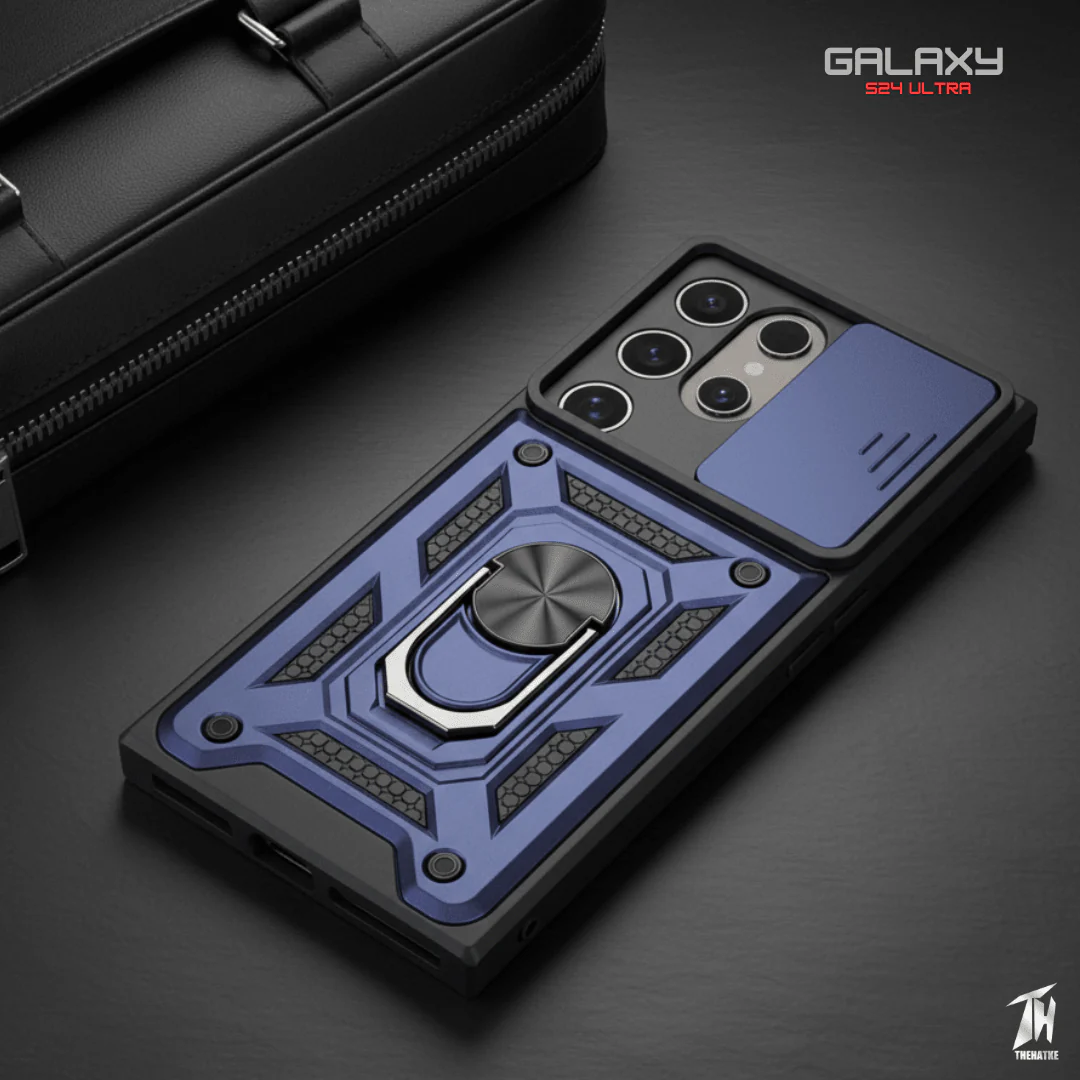 TitanArmor Blue Silicone case for Samsung Galaxy S23 Ultra