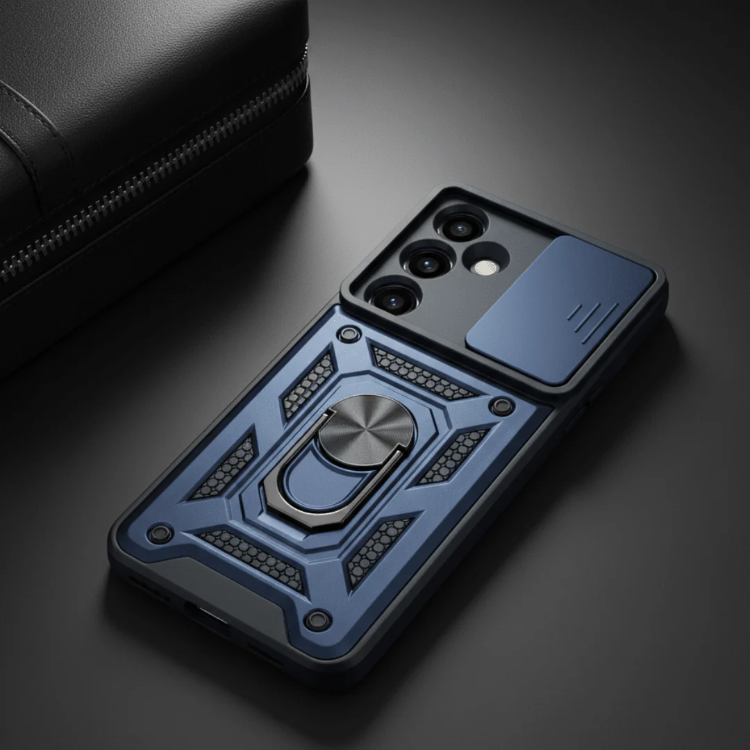 TitanArmor Blue Silicone case for Samsung S24 Fe