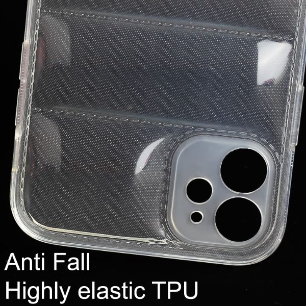 Transparent  Puffon silicone case for Apple iPhone 12 - Image 3