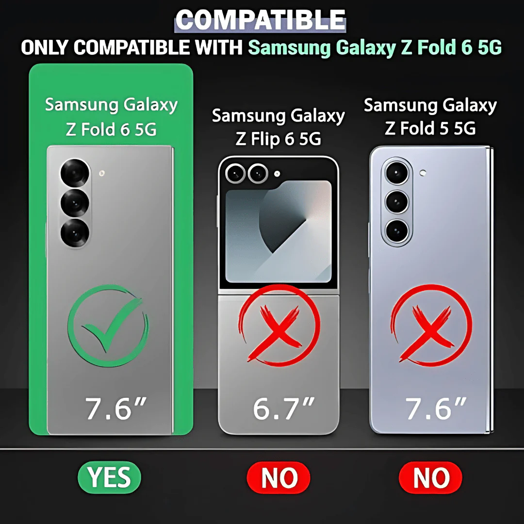 Transparent TPU Silicone case for Samsung Z Fold 6 - Image 4
