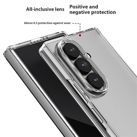 Transparent TPU Silicone case for Samsung Z Fold 7 - Image 3