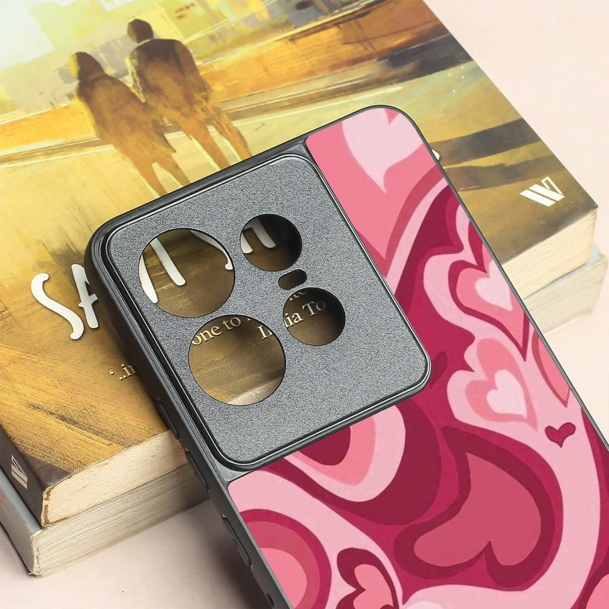 Valentine Wave metal back case for Motorola Edge 50 Pro - Image 3