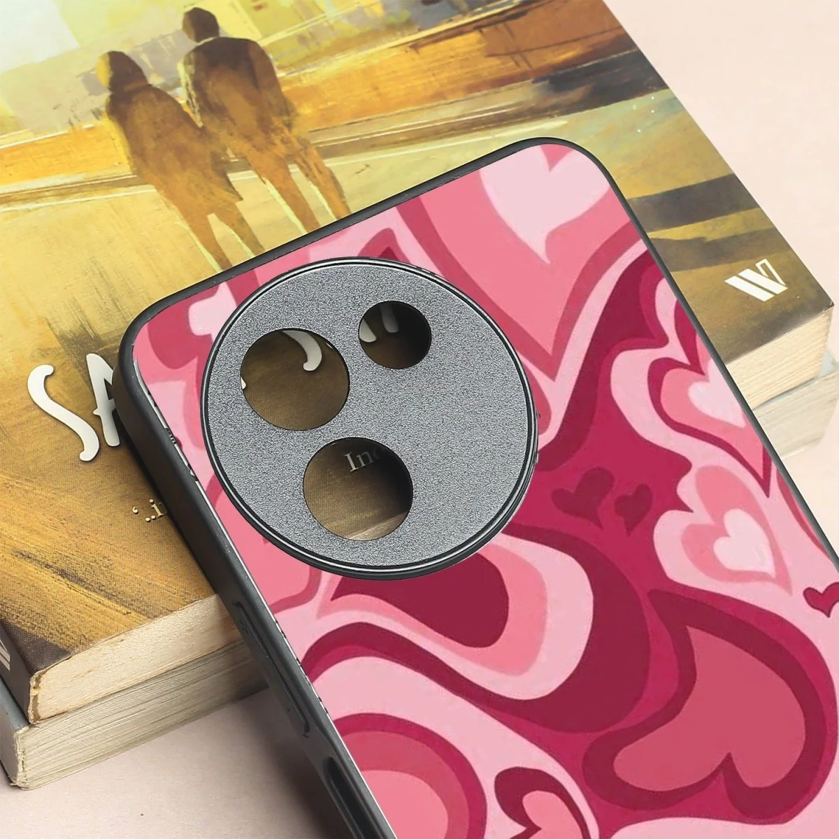 Valentine Wave metal back case for Vivo T3X - Image 3