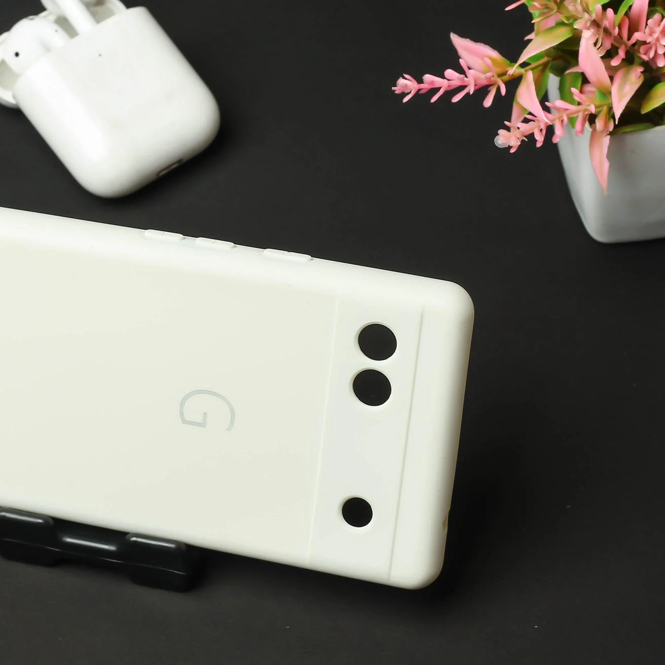 White Camera Original Silicone case for Google Pixel 6A - Image 3