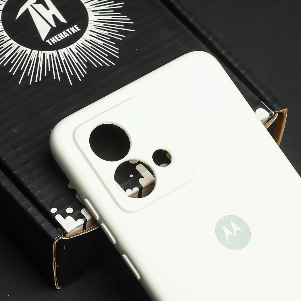 White Camera Original Silicone case for Motorola Edge 40 Neo - Image 4