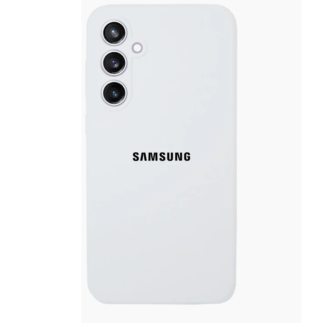 White Camera Original Silicone case for Samsung A54