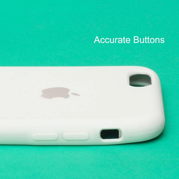 White Original Silicone case for Apple iphone 6/6s - Image 3
