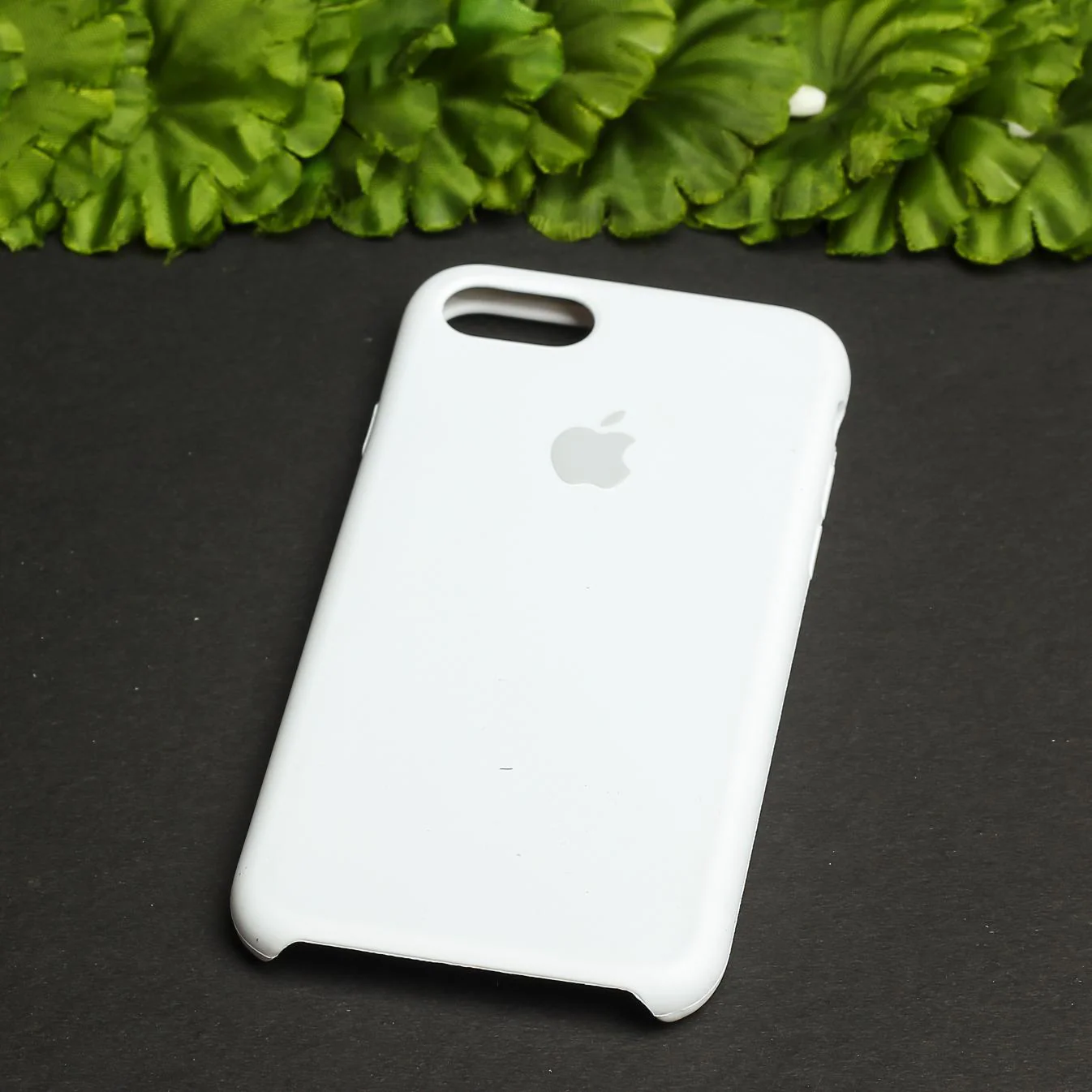 White Original Silicone case for Apple iphone 7 - Image 2