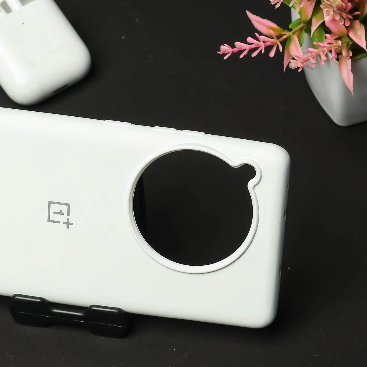 White Original Silicone case for Oneplus 12R - Image 3