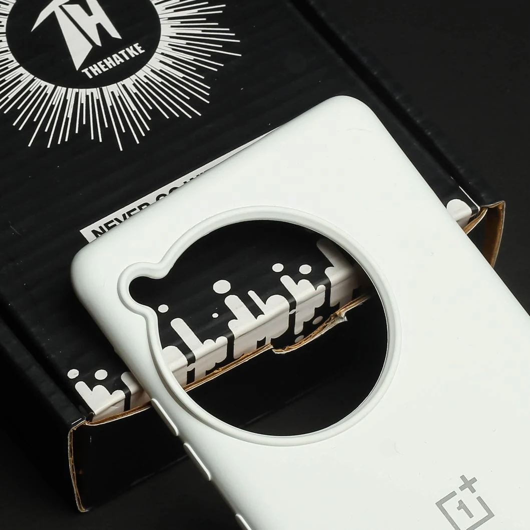 White Original Silicone case for Oneplus 12R - Image 4