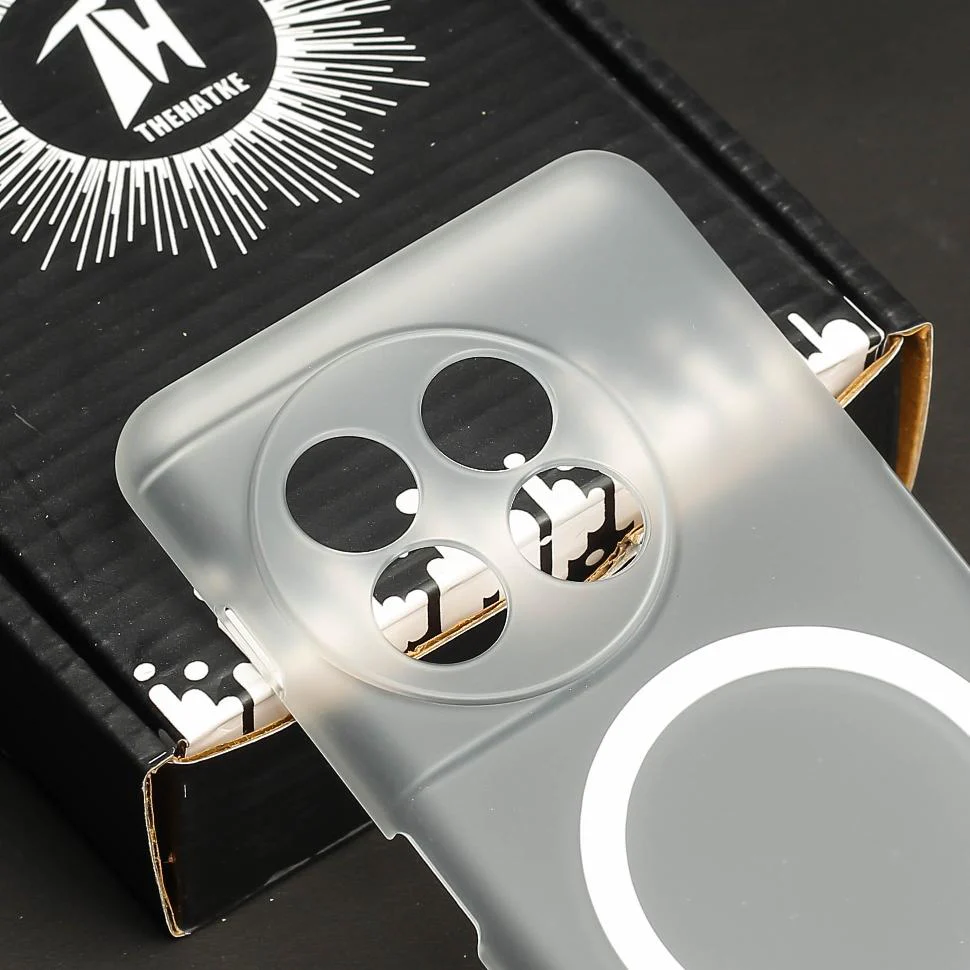 White Paper Matte Magsafe Case for Oneplus 11R - Image 4