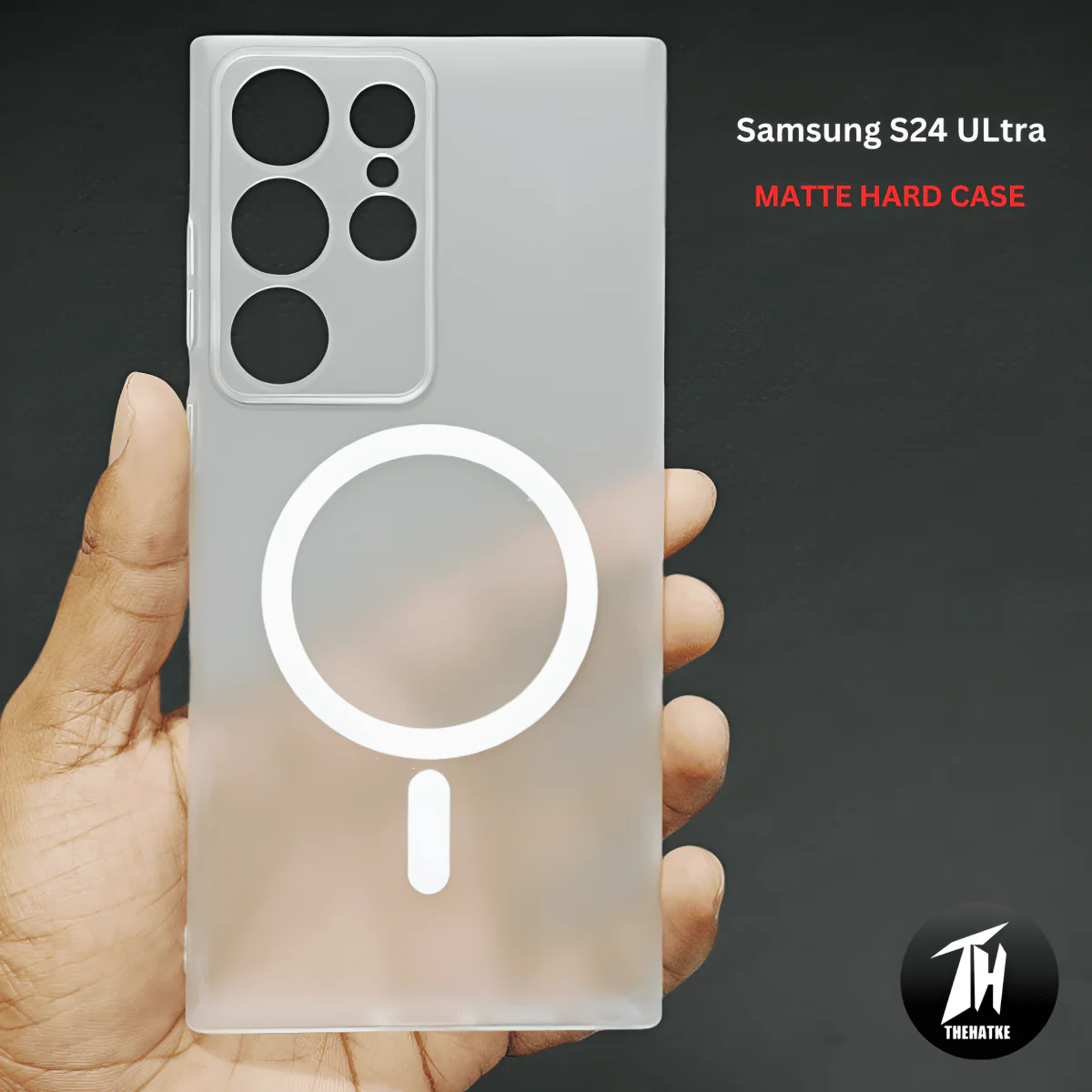 White Paper Matte Magsafe Case for Samsung S25 Ultra - Image 5