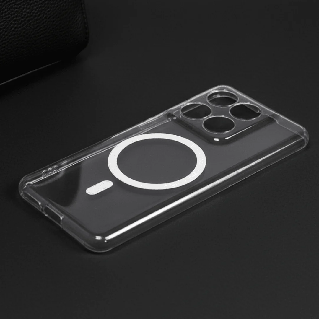 Anti Yellow Magsafe Transparent Case for Motorola Edge 60 Fusion