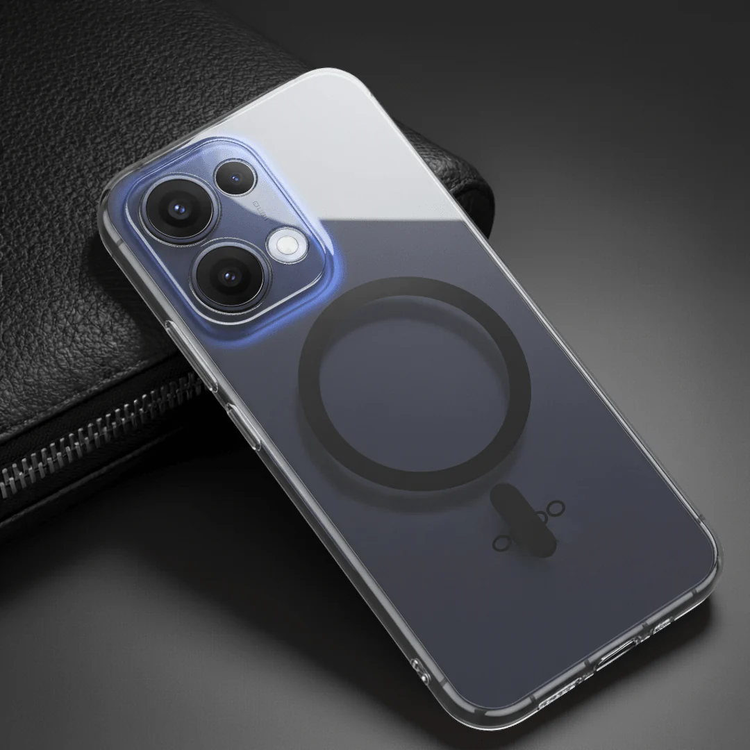 Anti Yellow Magsafe Transparent Case for Oppo Reno 13