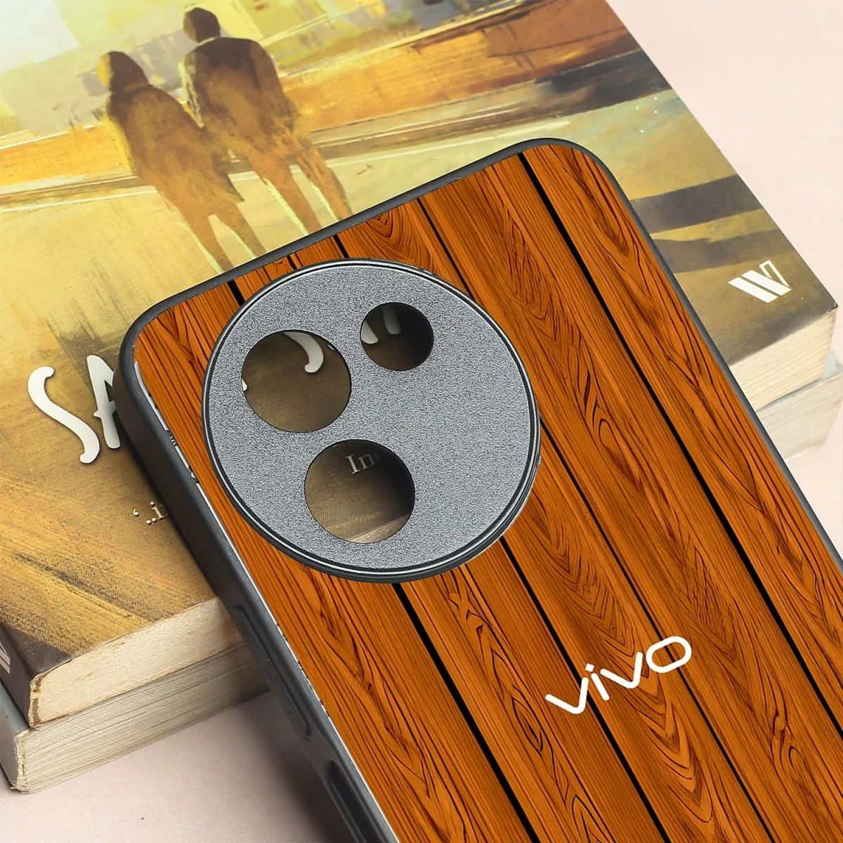 WoodCraft Touch metal back case for Vivo Y200i - Image 3