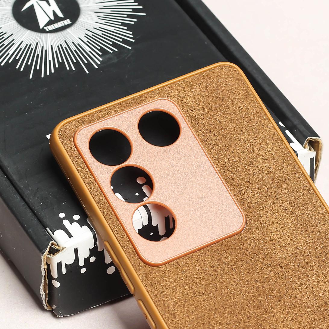 X-LEVEL Brown Leather Case for Vivo V27 - Image 4