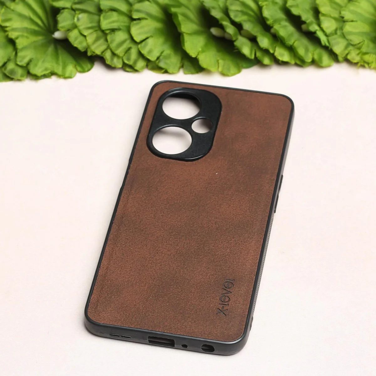 X-LEVEL Dark Brown Leather Case for Oneplus Nord CE 3 Lite - Image 2