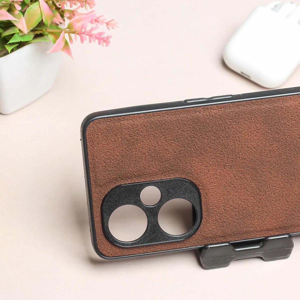 X-LEVEL Dark Brown Leather Case for Oneplus Nord CE 3 Lite - Image 3