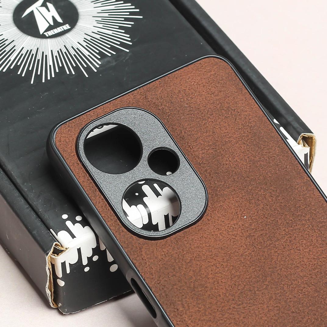 X-LEVEL Dark Brown Leather Case for Oneplus Nord CE 3 Lite - Image 4