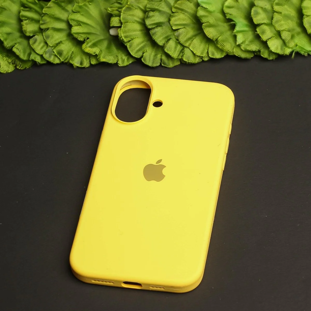Yellow Original Silicone case for Apple iphone 17 - Image 2