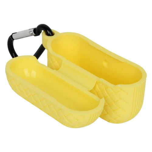 Yellow Stylish Silicone Case For Apple Airpods Pro - Image 2